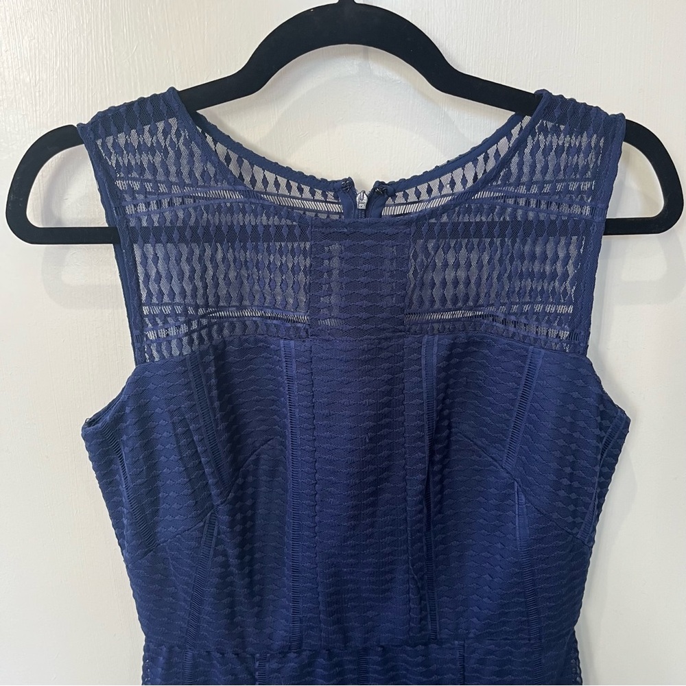 Jax Black Label, Navy Blue Dress, Size 6